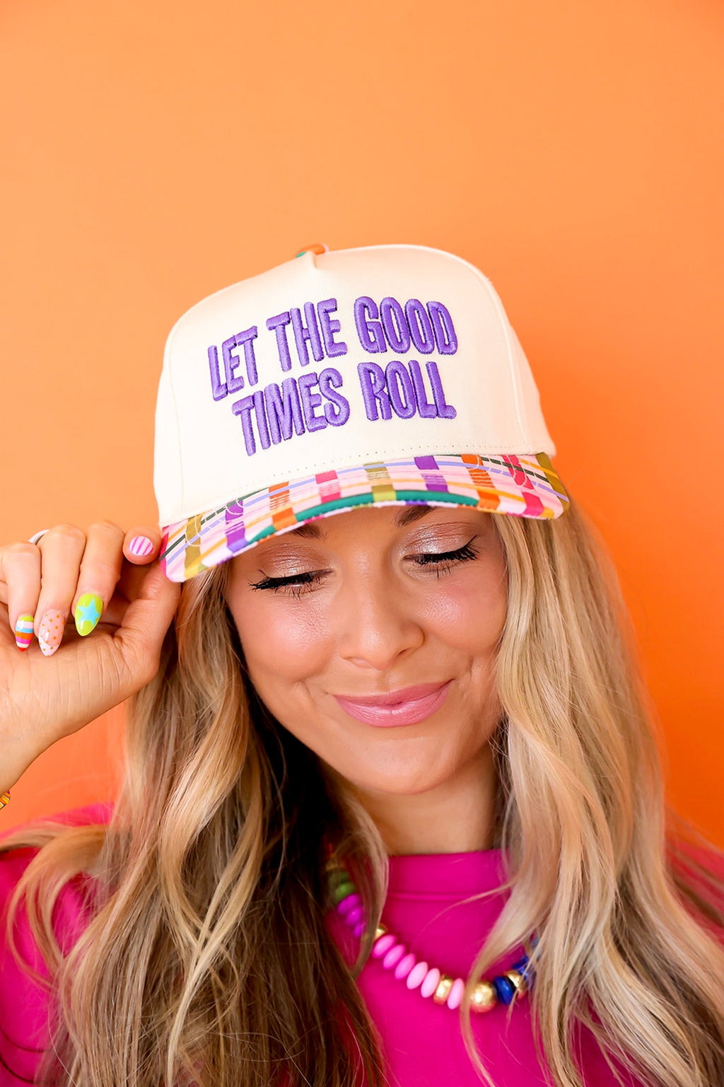 Let The Good Times Roll Trucker hat