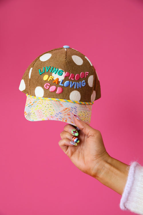 Living Proof Of A Loving God Trucker Hat
