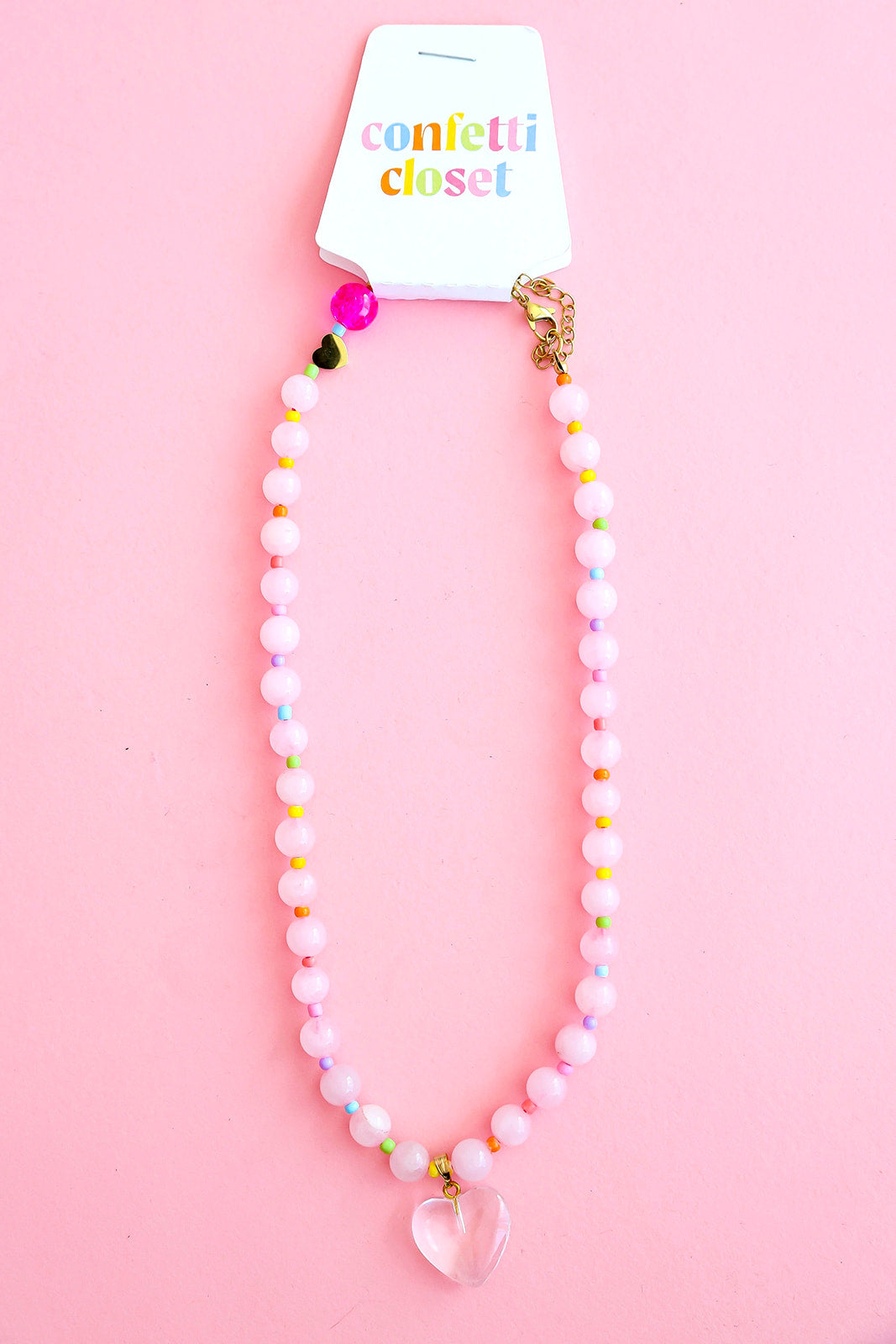 Lottie Heart Necklace- Restock