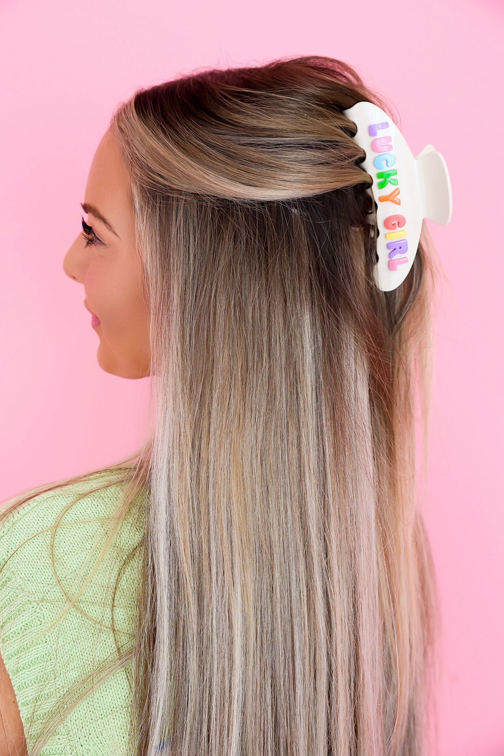 Lucky Girl Claw Clip