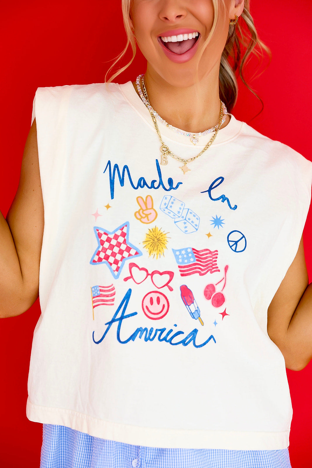 Made In America Muscle Tank