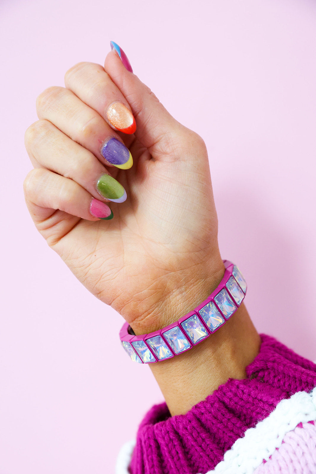 Major Sparkle Bracelet – Pink