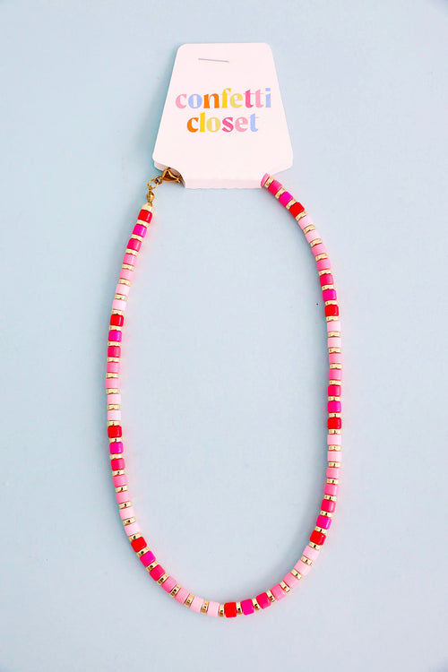 Malibu Pink Necklace