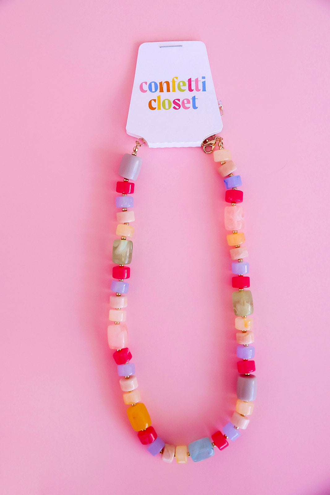 Marbled Melody Necklace