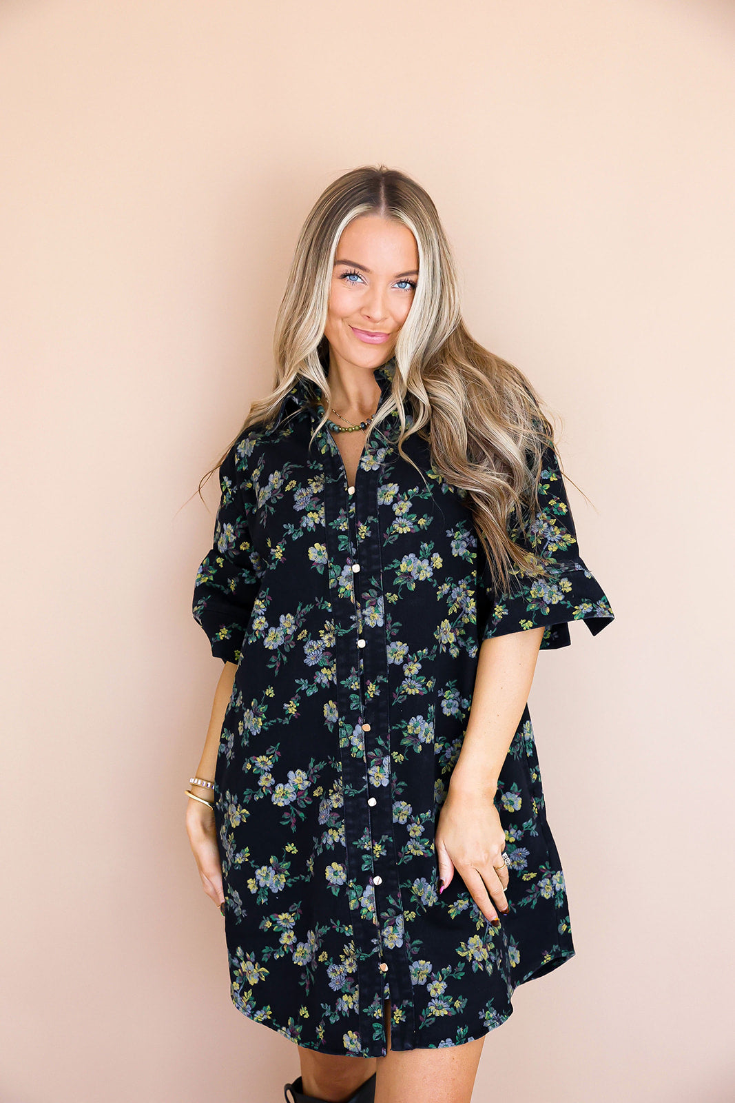 Midnight Marigold Dress