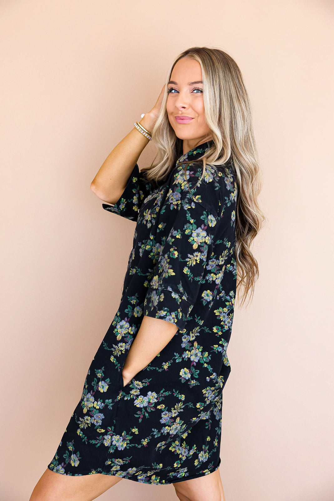 Midnight Marigold Dress