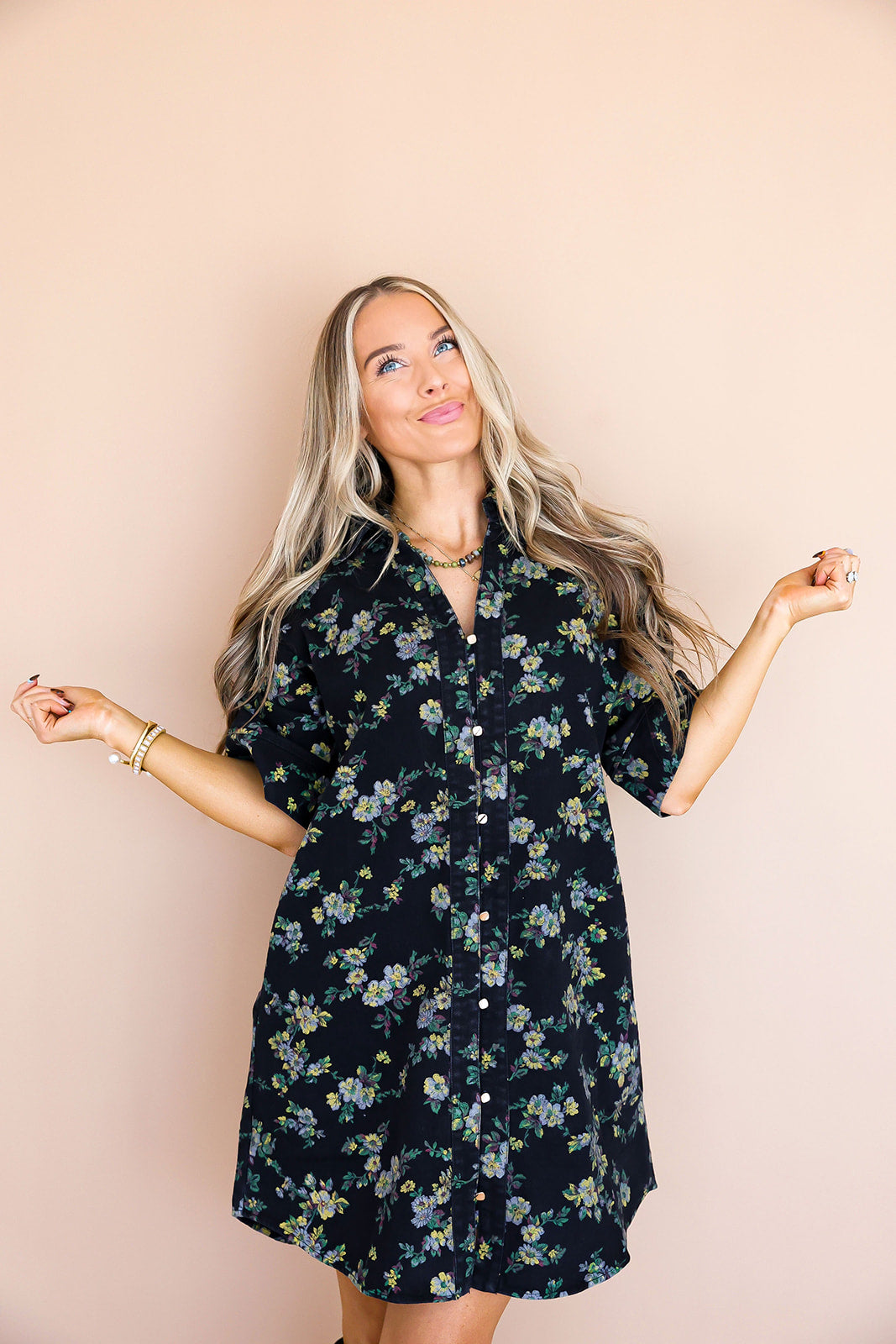 Midnight Marigold Dress