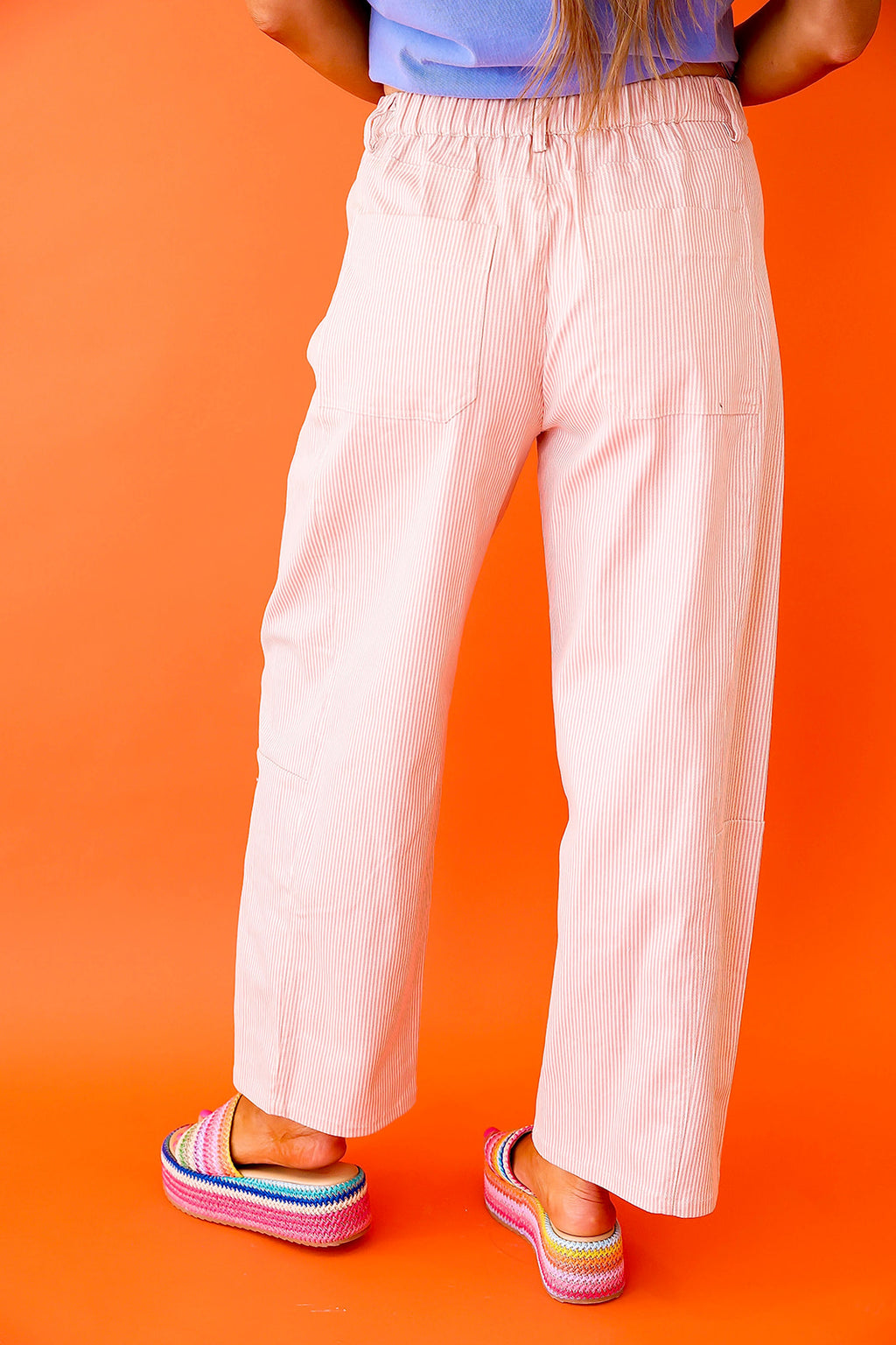 Notebook Neutrals Pinstripe Jeans