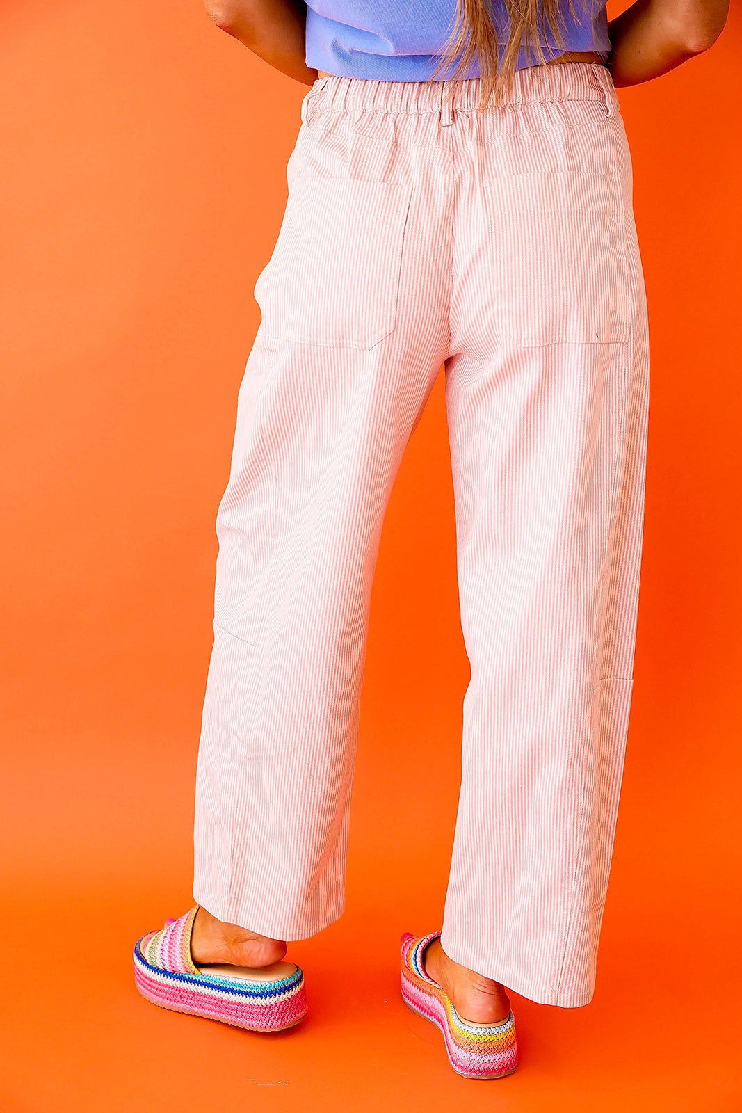 Notebook Neutrals Pinstripe Jeans