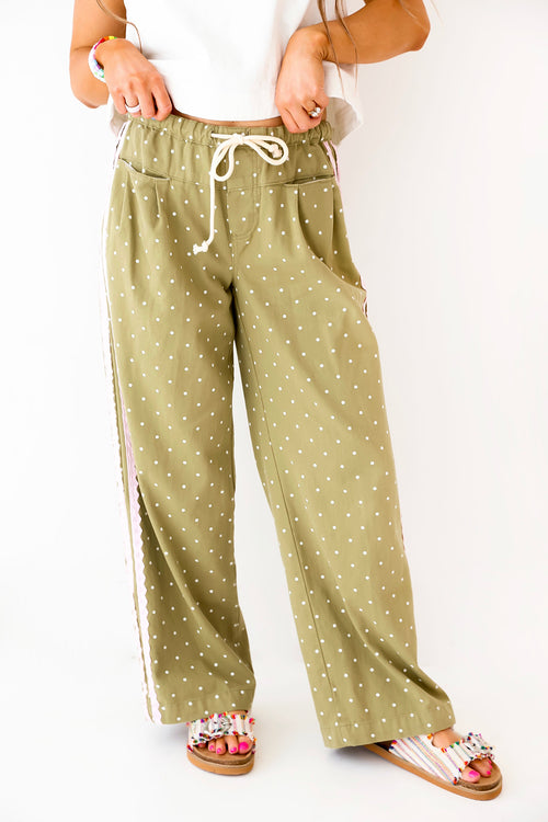 Olive You Dots Pants