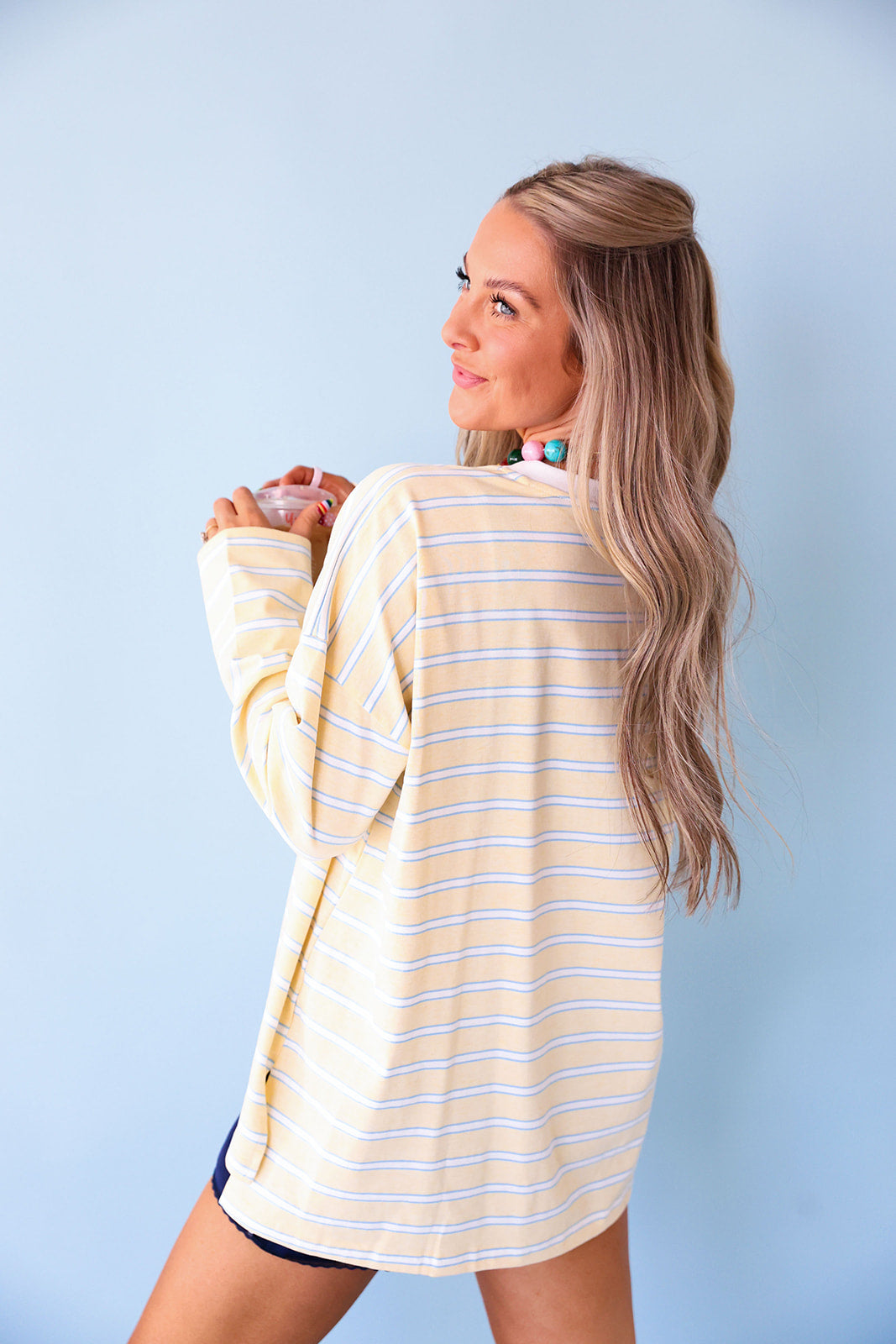 On A Good Note Stripe Top