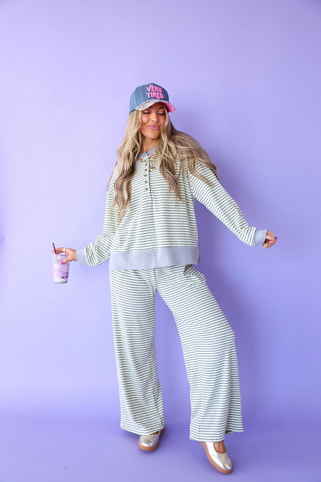 On My Way Stripe Set