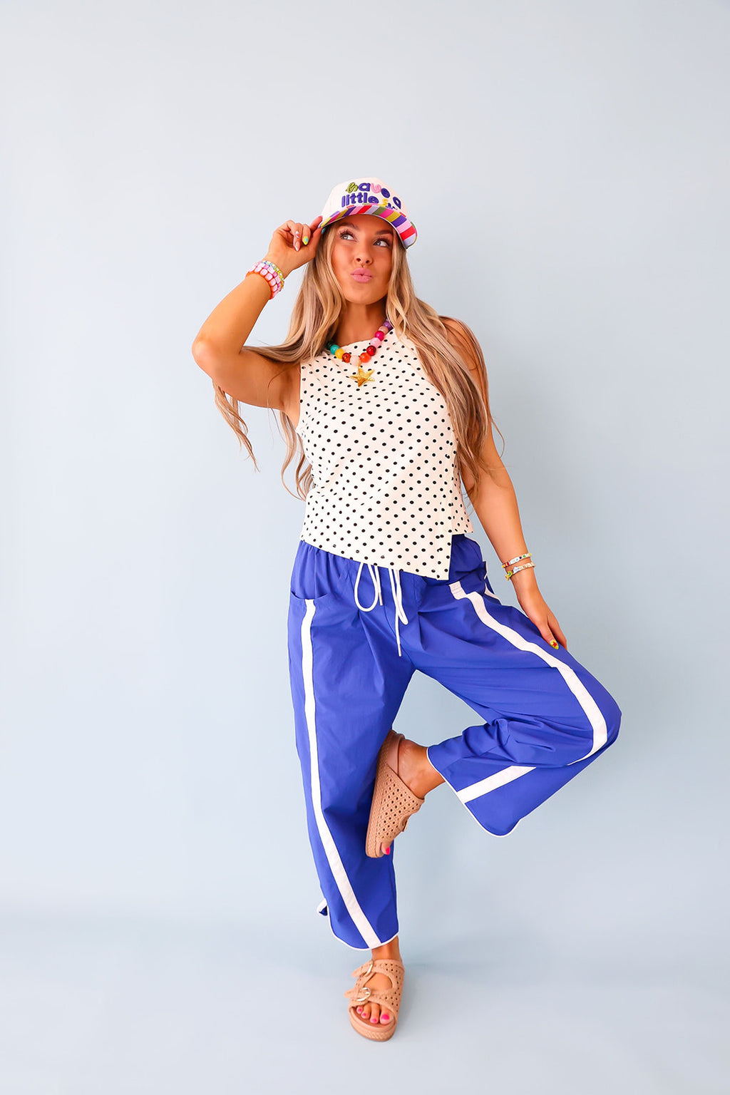 On Point Polka Dot Tank