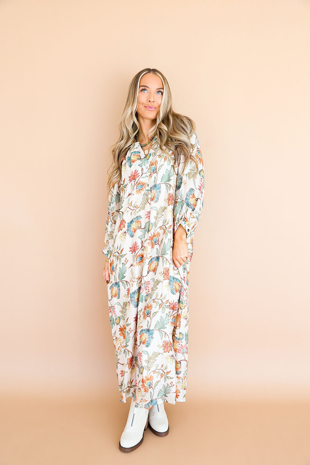 Painted Petals Dress