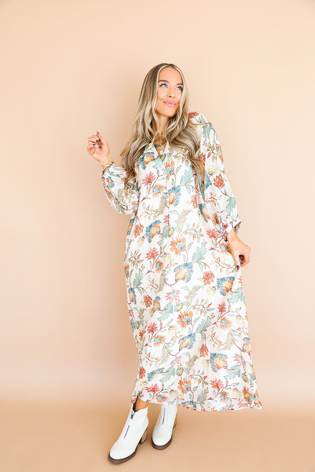 Painted Petals Dress