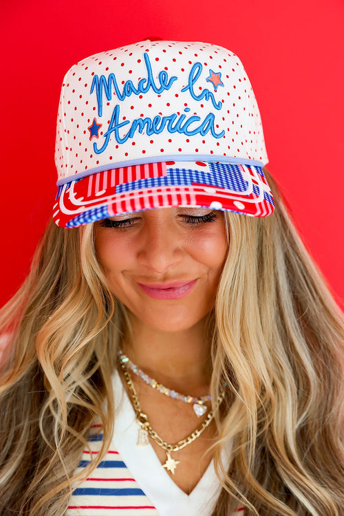 Patchwork Made In America Hat