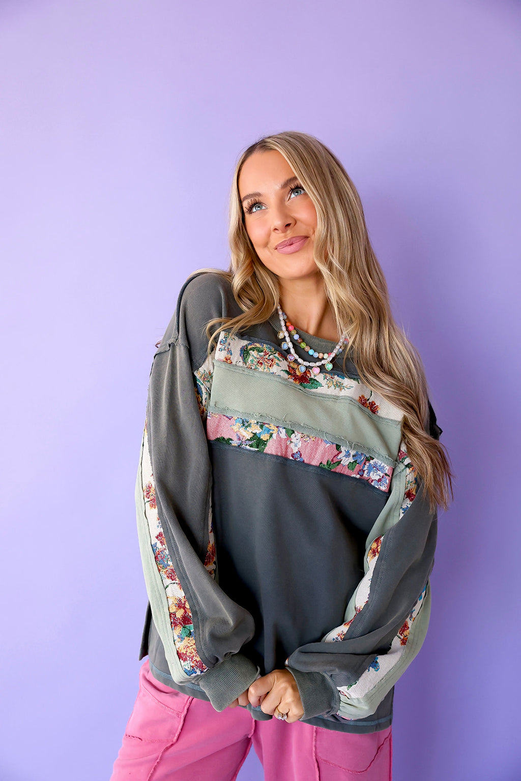 Patchwork Personality Pullover