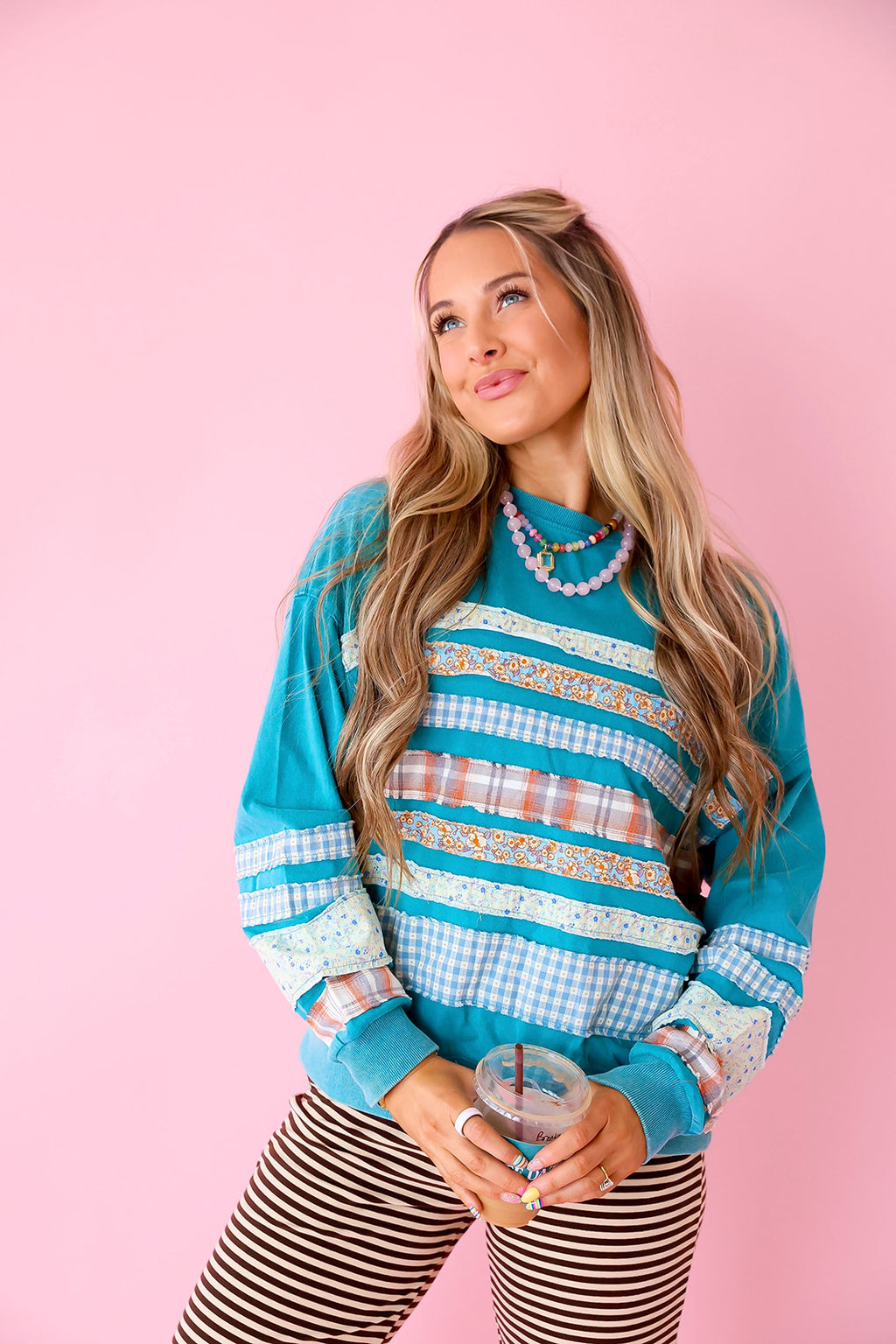 Patchwork & Play Pullover