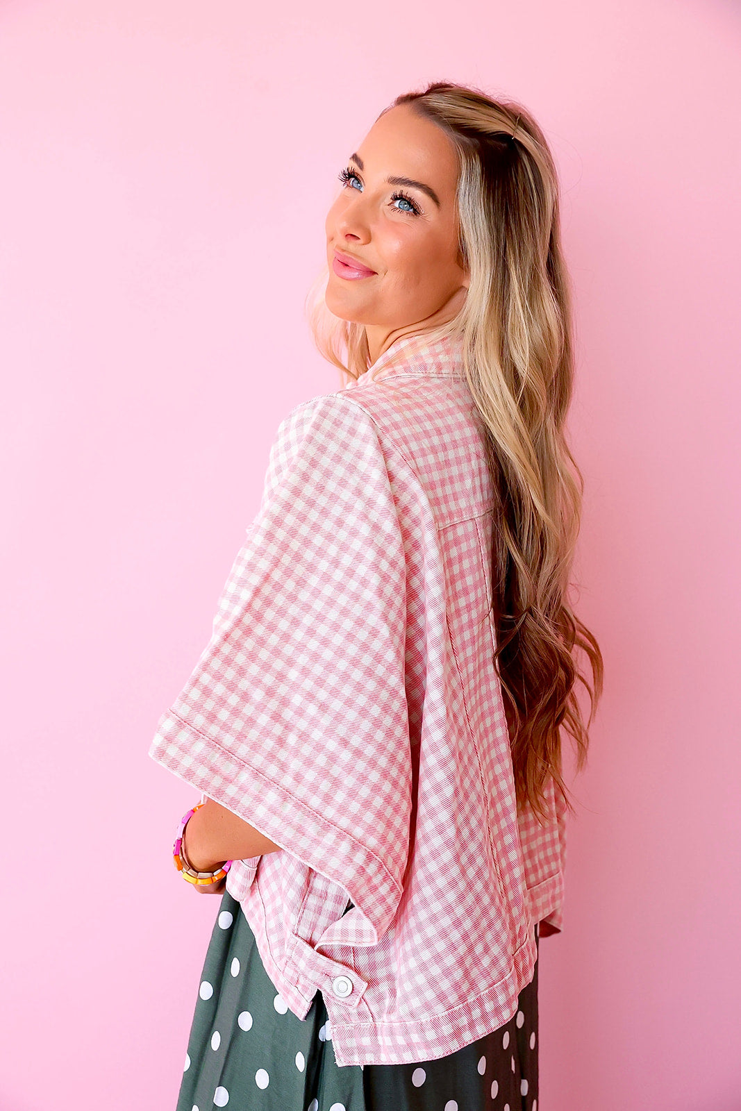 Pink Picnic Denim Jacket