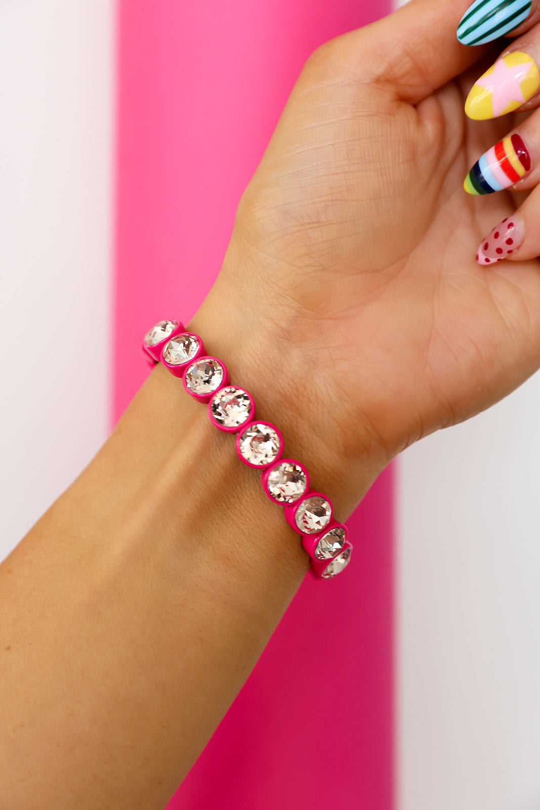 Pink & Polished Bracelet