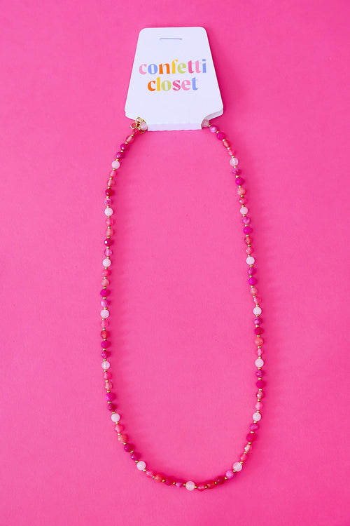 Pinkalicious Beaded Necklace