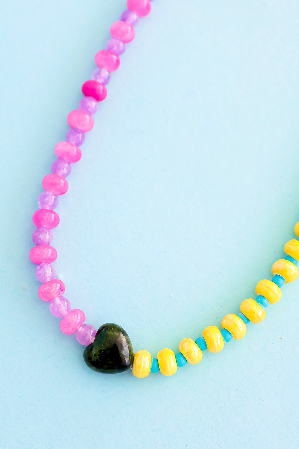 Playful Pop Beaded Necklace
