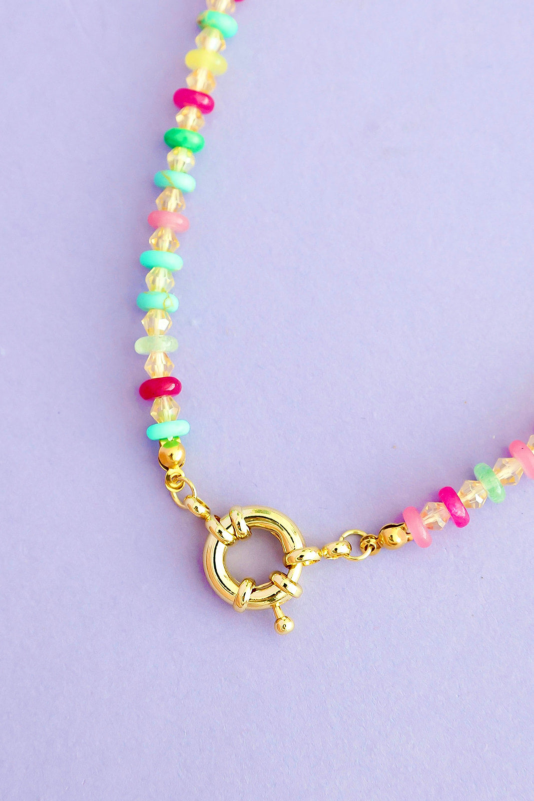 Pop of Fun Gemstone Necklace