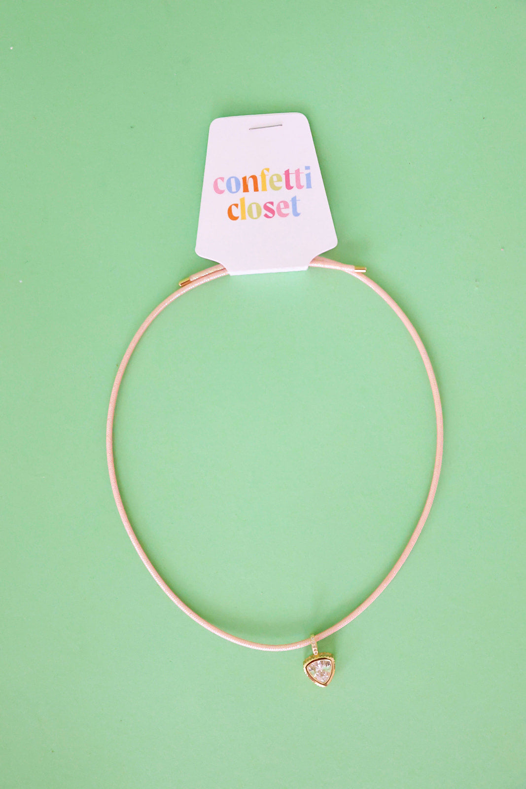 Pretty In Pink Pendant Necklace