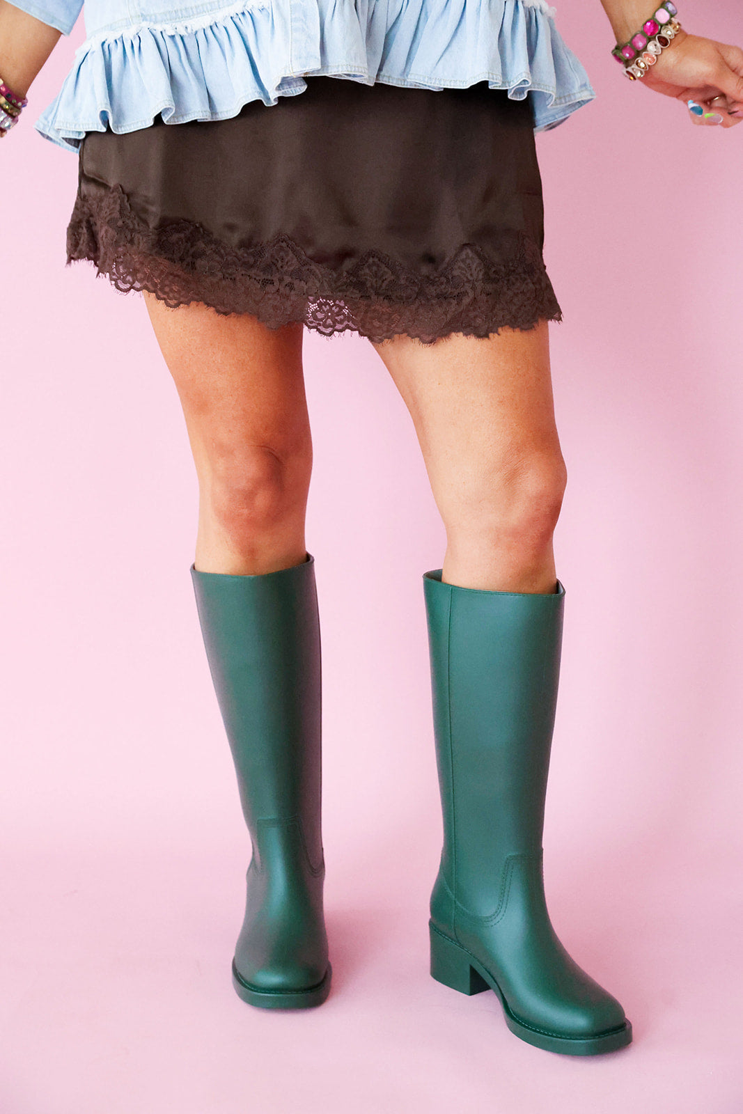 Puddle Jumper Boots – Dark Green