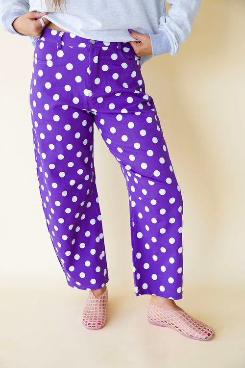 Purple Personality Jean