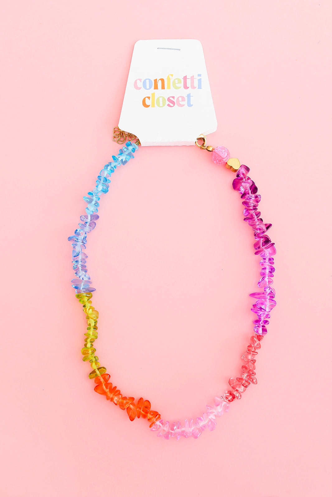 Rainbow Crush Necklace