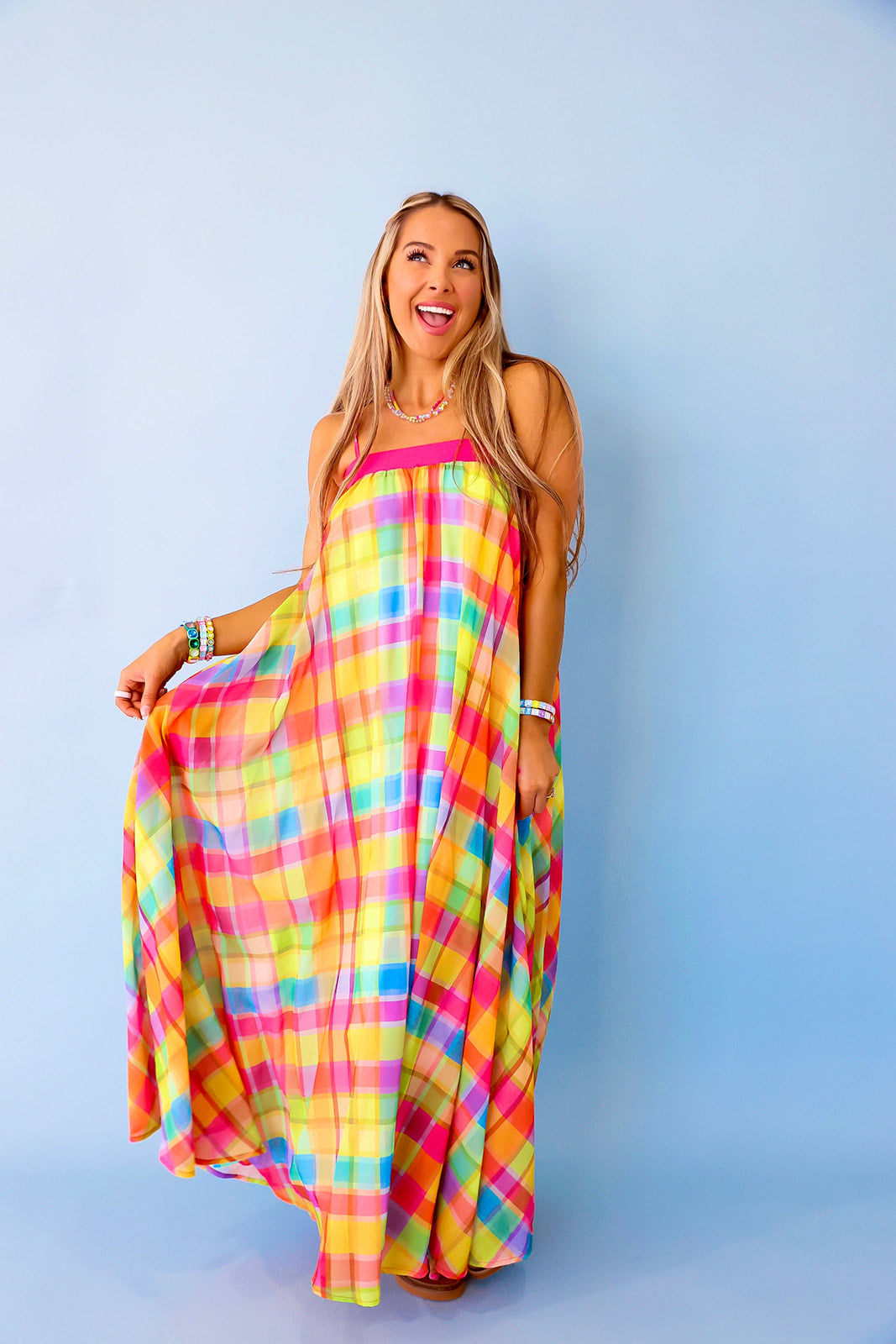 Rainbow Daydream Maxi Dress