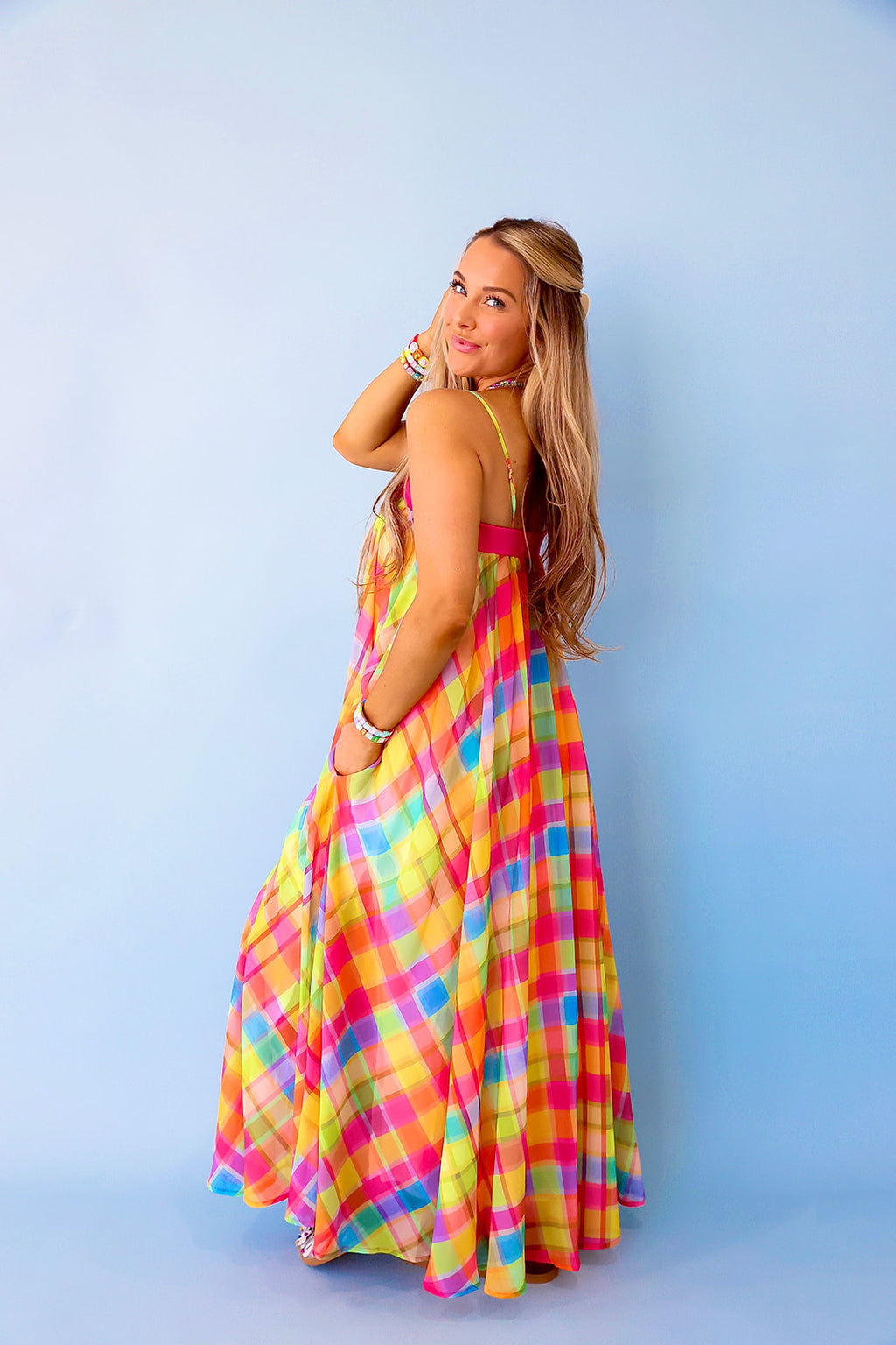 Rainbow Daydream Maxi Dress