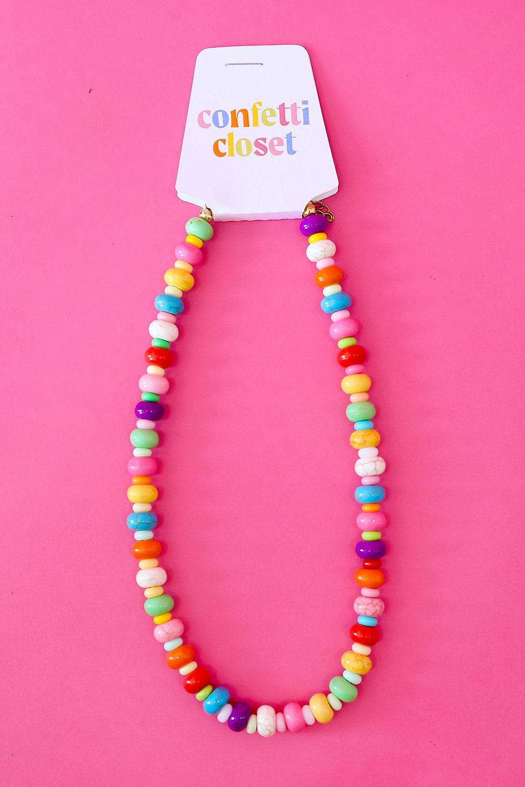 Rainbow Ripple Necklace