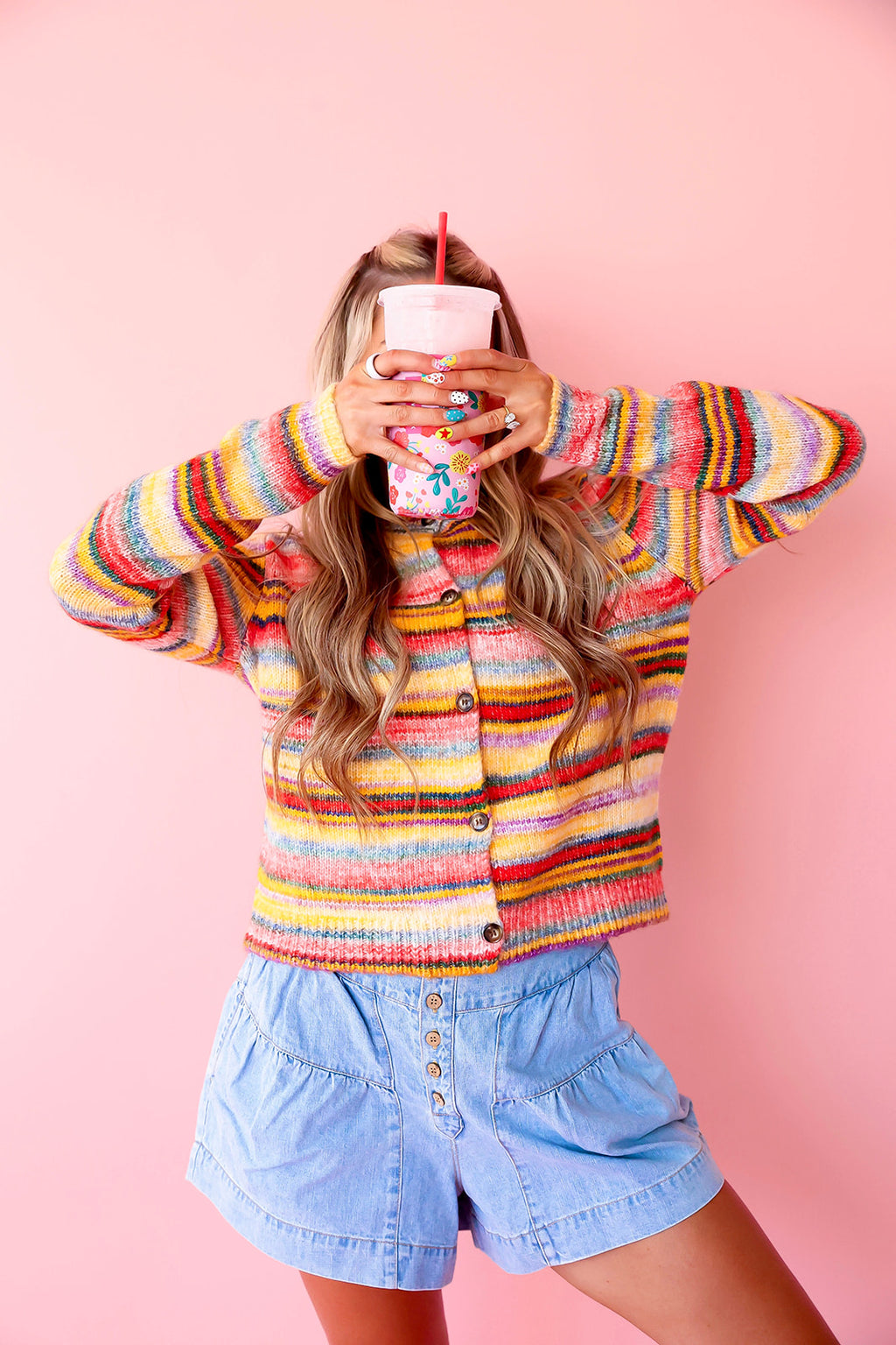 Rainbow Row Cardigan