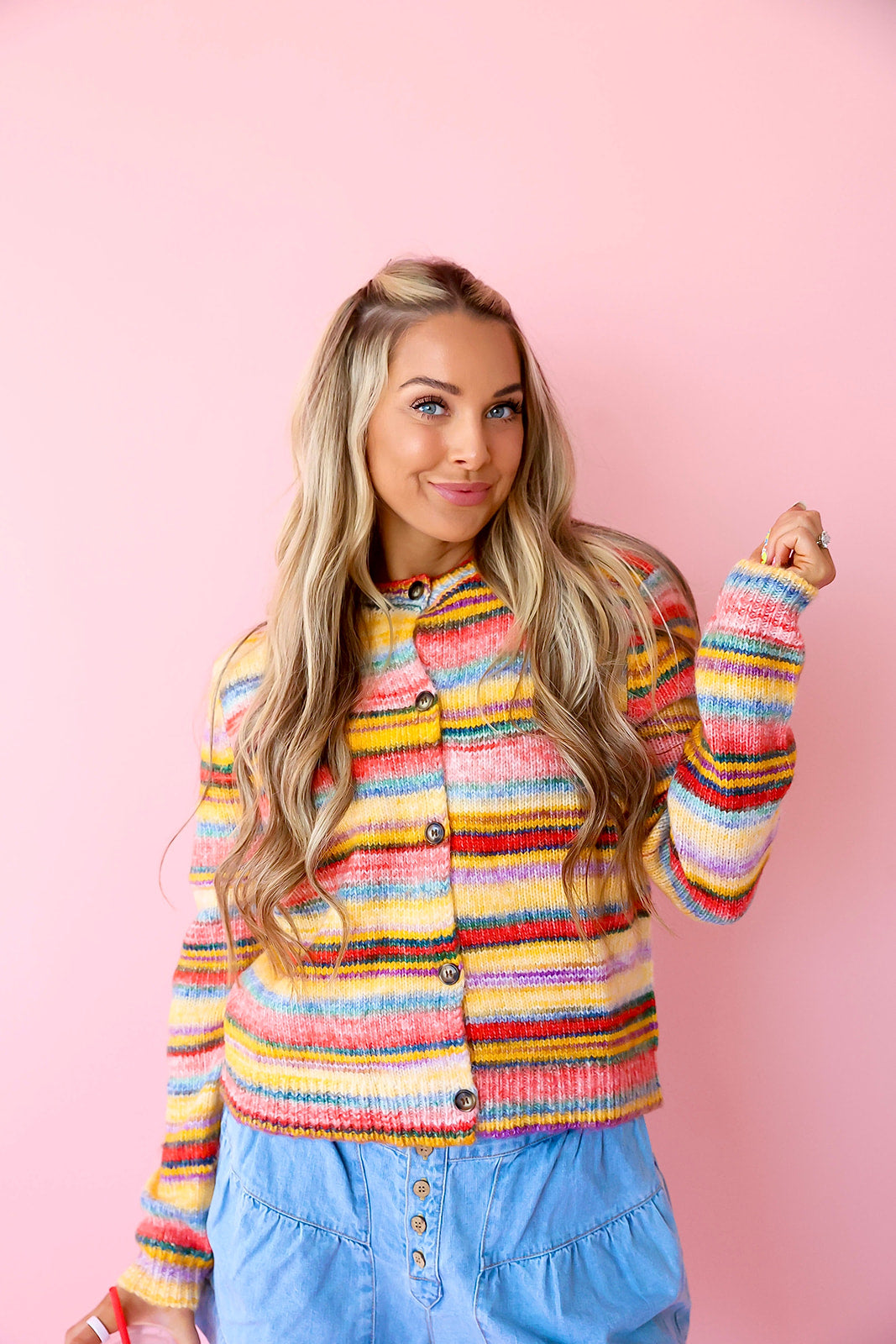 Rainbow Row Cardigan