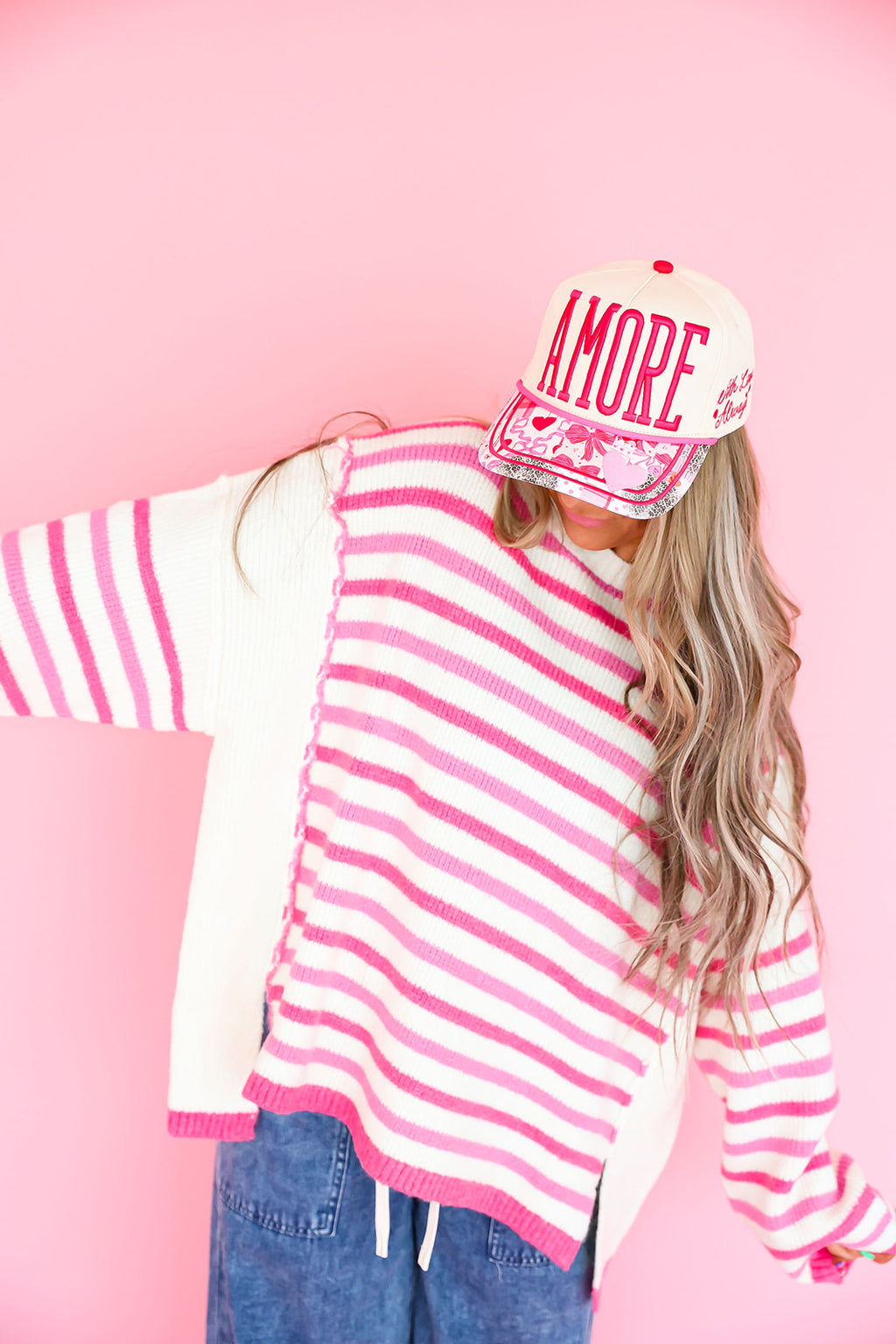 Rosy Mornings Sweater