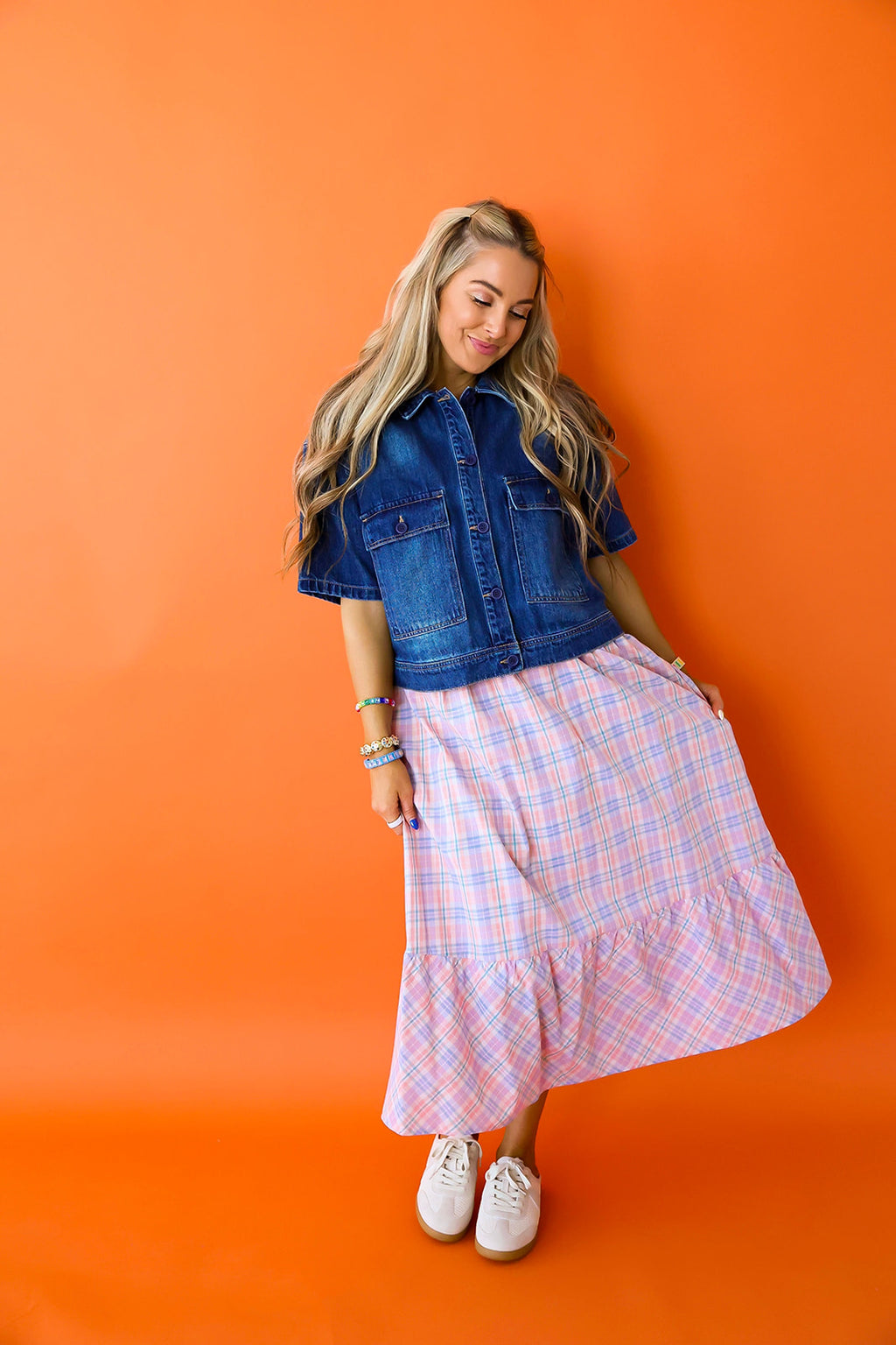 School Day Staple Denim Top/Jacket