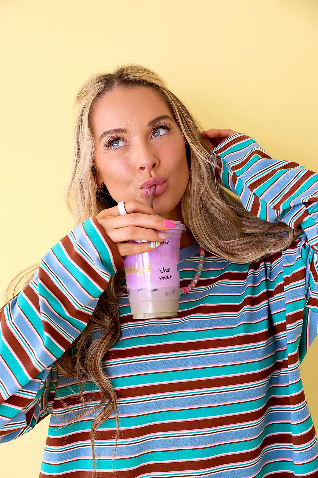 Season Of Stripes Top