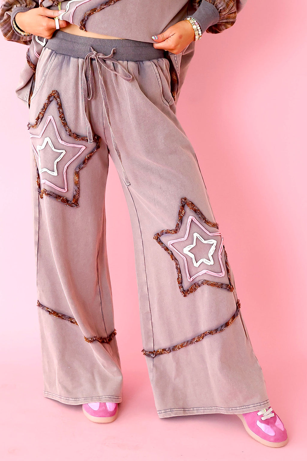 Seeing Stars Pants – Ash Mocha