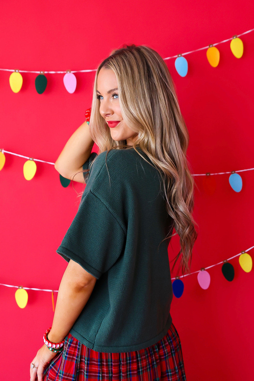 Simple Things Top- Green