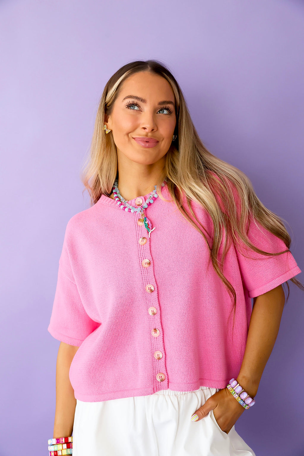 Simple Things Top- Hibiscus