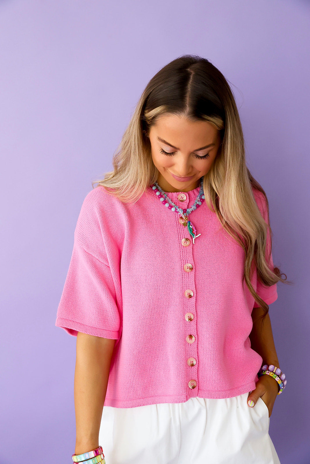 Simple Things Top- Hibiscus