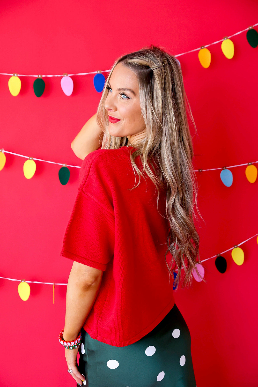 Simple Things Top- Red