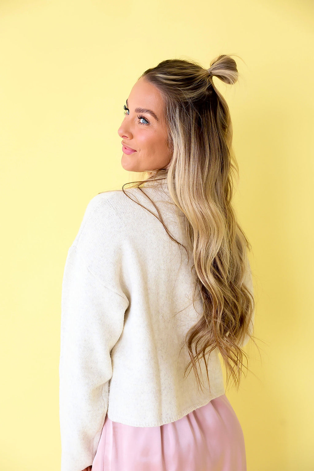 Simply Sweet Oatmeal Cardigan
