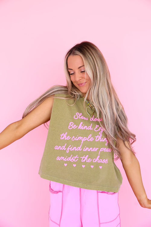 Simple Things Muscle Tank