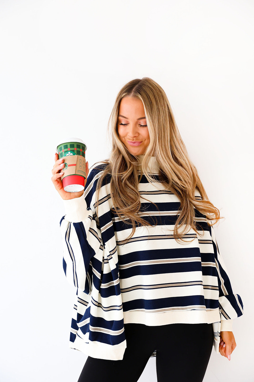 Snowbound Striped Pullover
