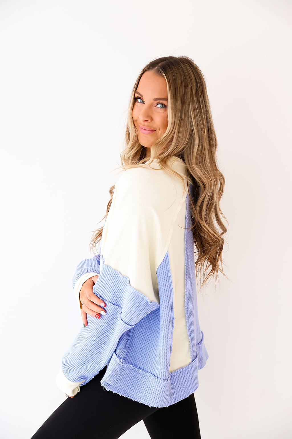 Soft Skies Henley Top