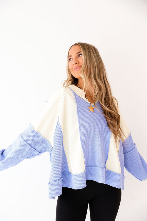 Soft Skies Henley Top