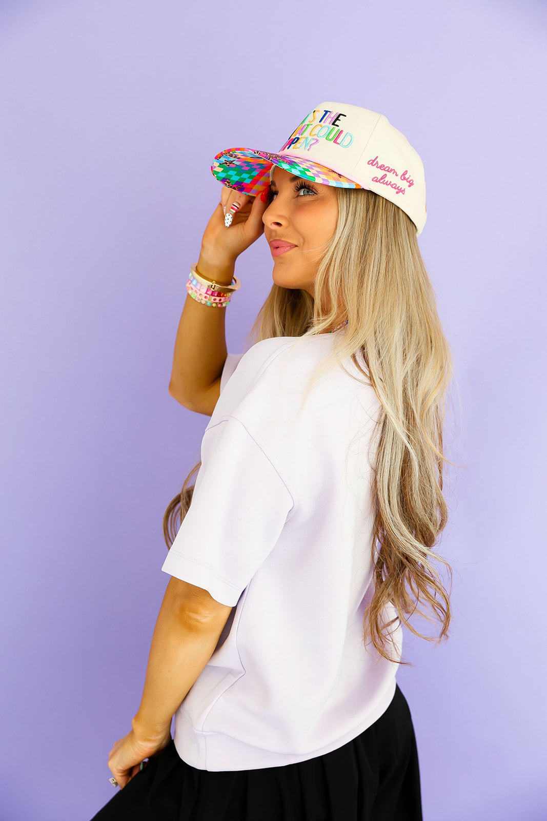 Modal Short Sleeve Top– Lavender